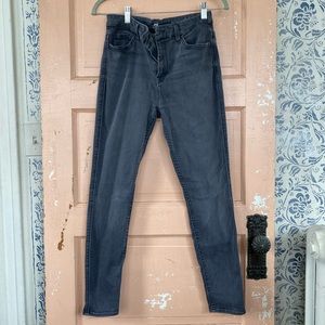 7 For All Mankind Jeans Skinny High Waist Ankle